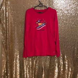 Life is Good long sleeve tee NWOT. Size medium.